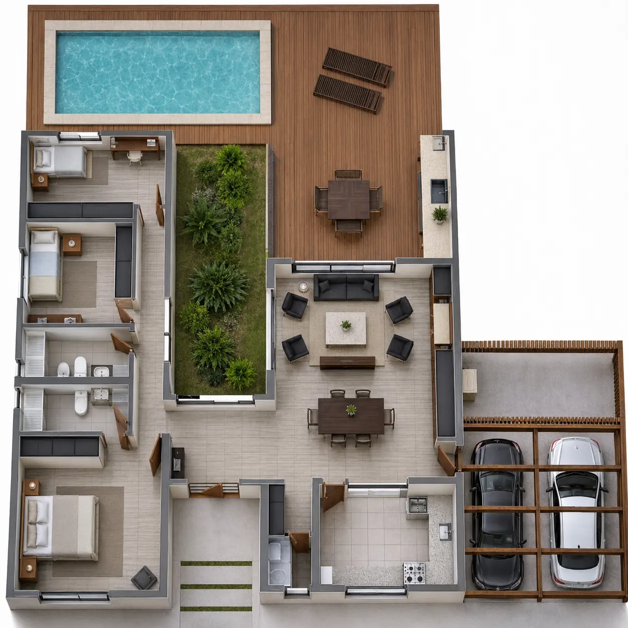 Plano de obra del proyecto 140p-a