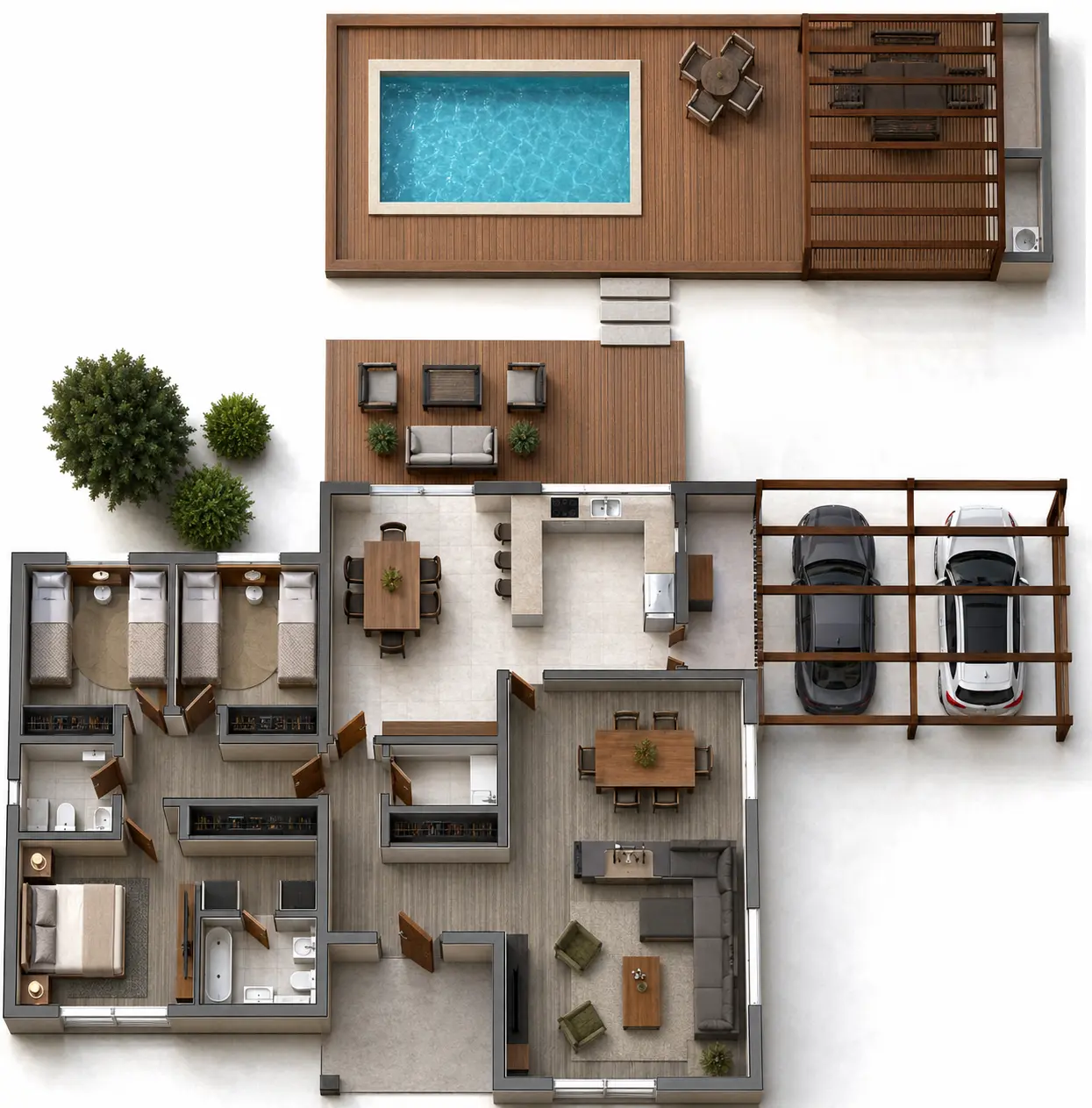Plano de obra del proyecto 150p-a