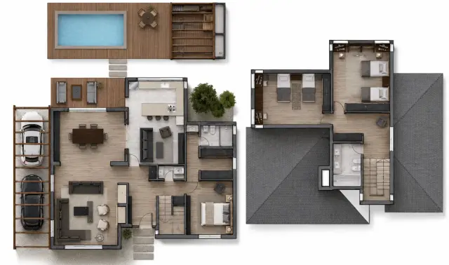 Plano de obra del proyecto 235p-a