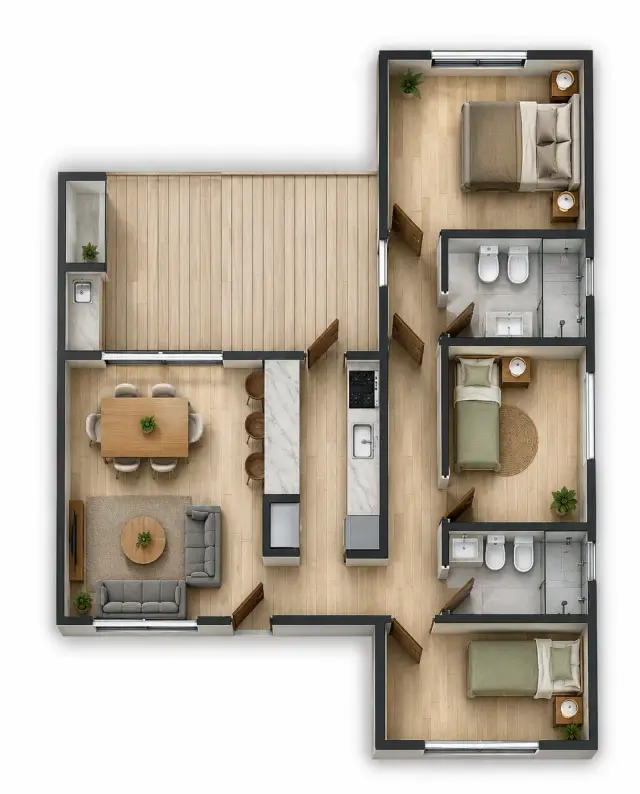 Plano de obra del proyecto 85ep-b