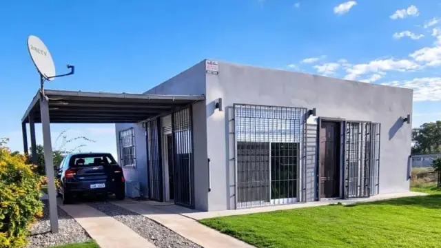 Obra en Juan Lacaze, 55 m² — Colonia