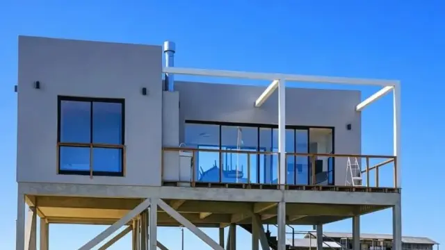 Obra en Santa Mónica, 77 m² — Maldonado