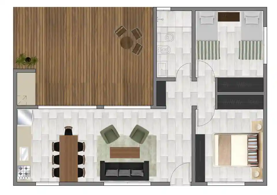 plano de obra del proyecto 55b-a