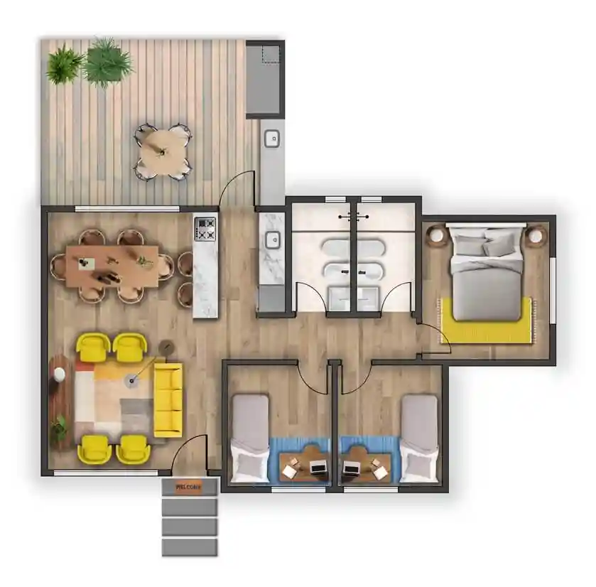 plano de obra del proyecto 75b-a