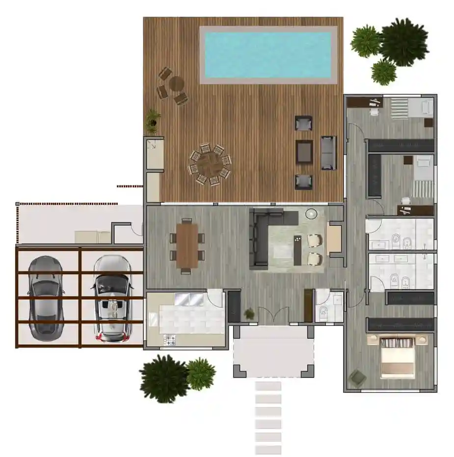 plano de obra del proyecto 135e-a