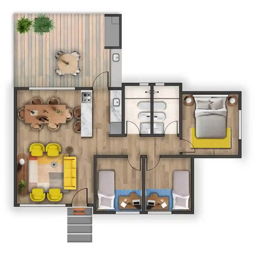 plano de obra del proyecto 75e-b