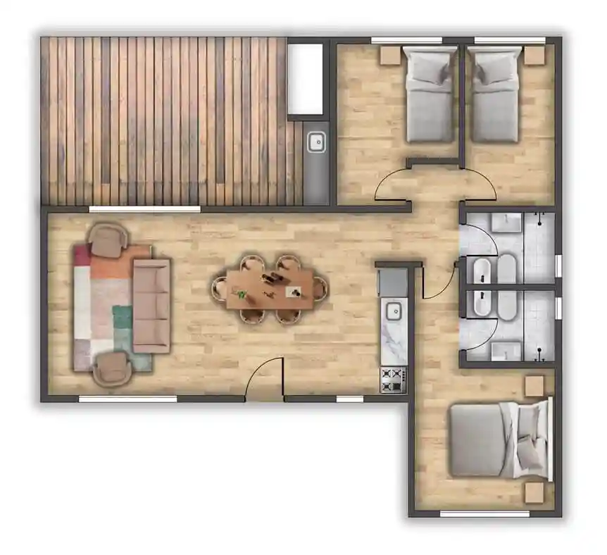 plano de obra del proyecto 80e-c