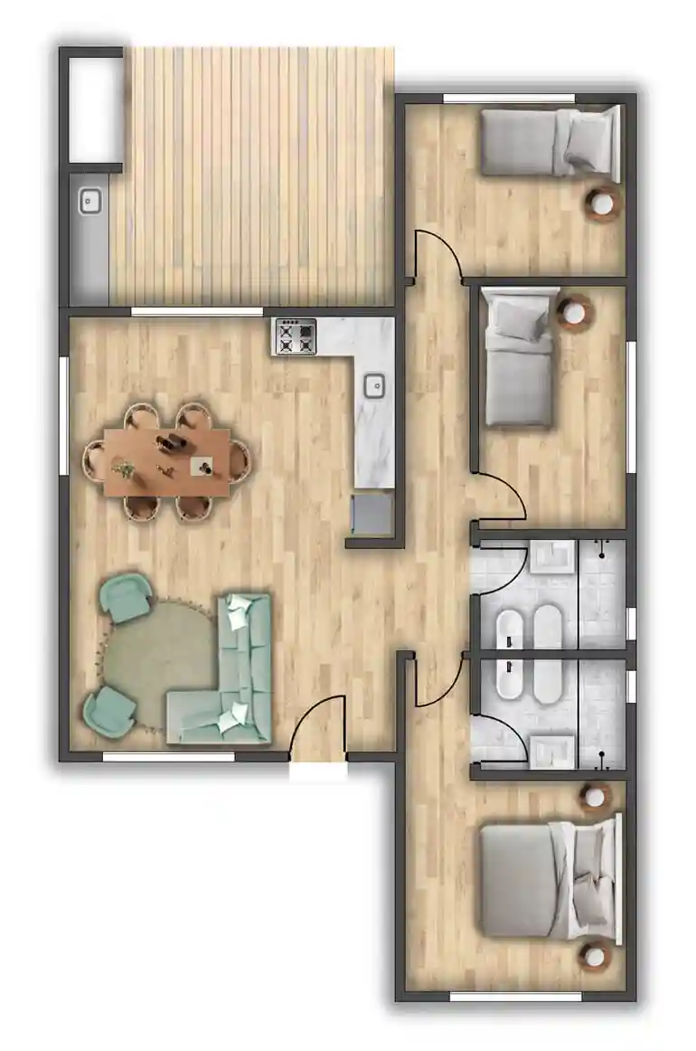 plano de obra del proyecto 85e-a