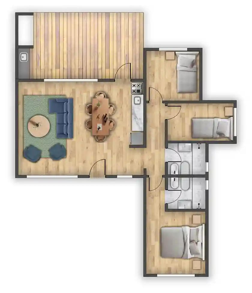 plano de obra del proyecto 80i-d