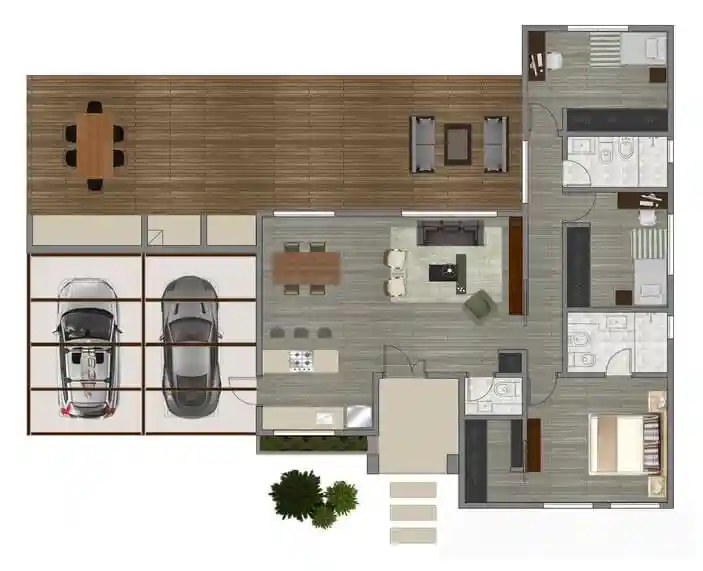 plano de obra del proyecto 90i-a