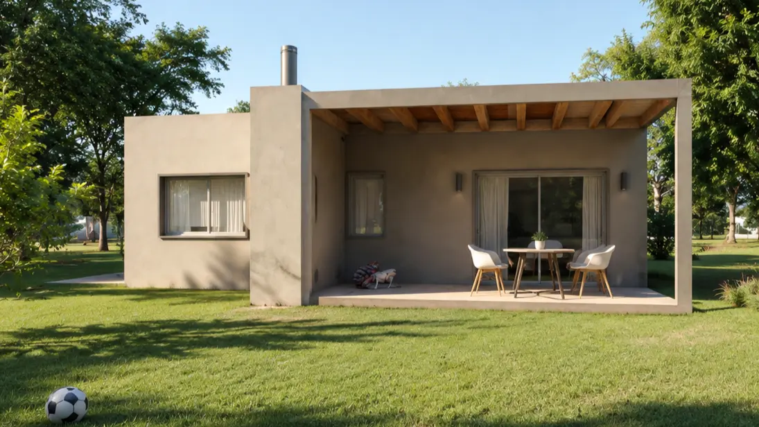 Proyecto 60b-a — 60m² Básica - vista 2