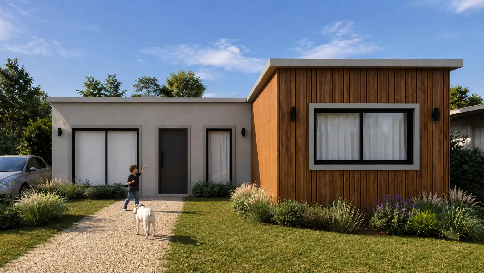 Proyecto 80b-g — 80m² Básica