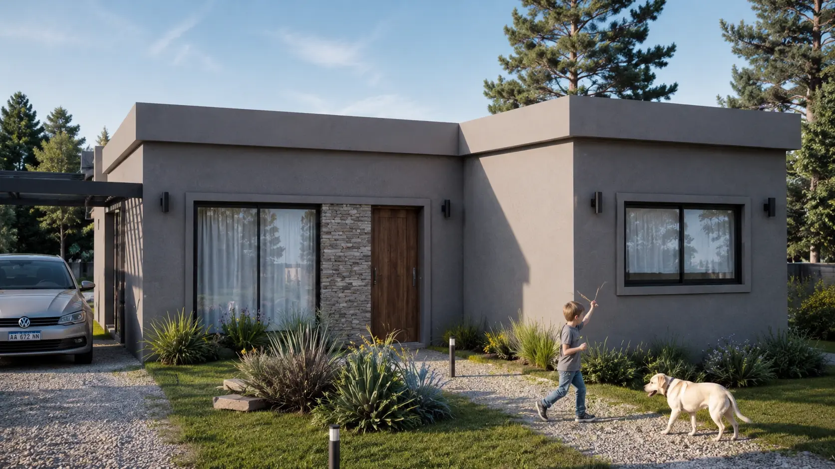 Proyecto 85b-a — 85m² Básica - vista 2