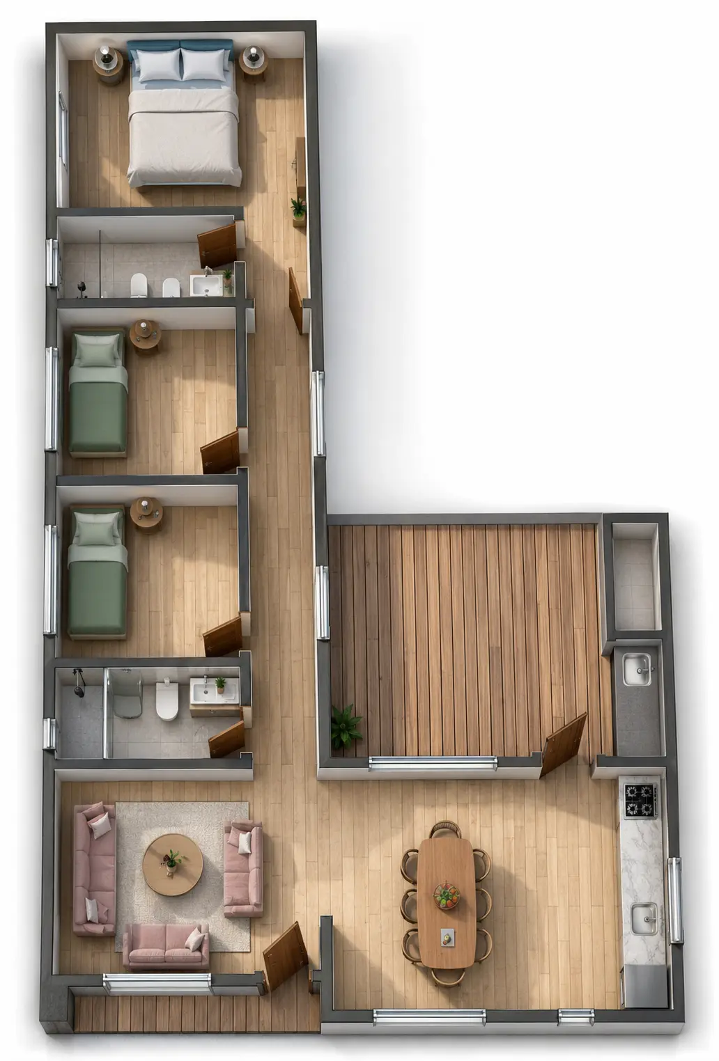 Plano de obra del proyecto 85b-g