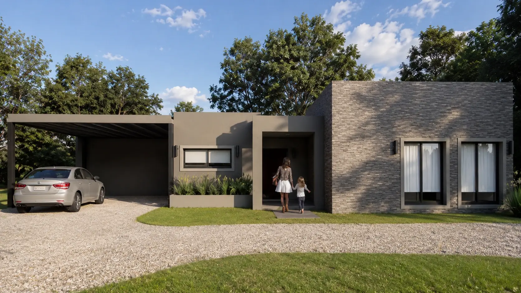 Proyecto 90b-b — 90m² Básica