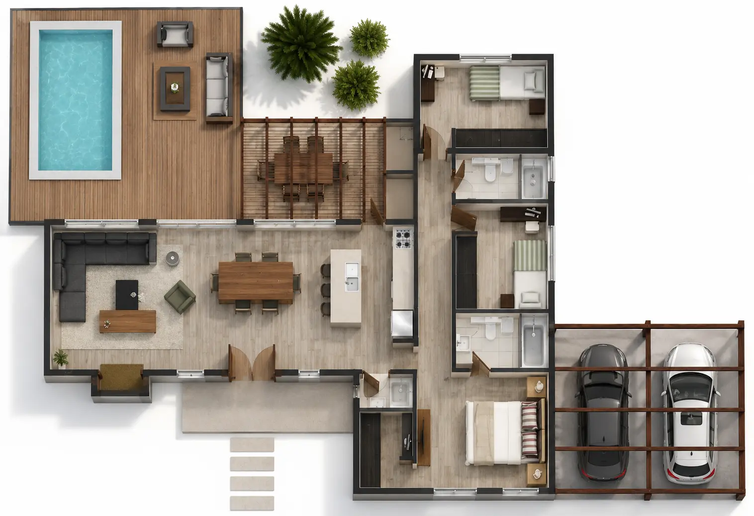 Plano de obra del proyecto 100ep-a