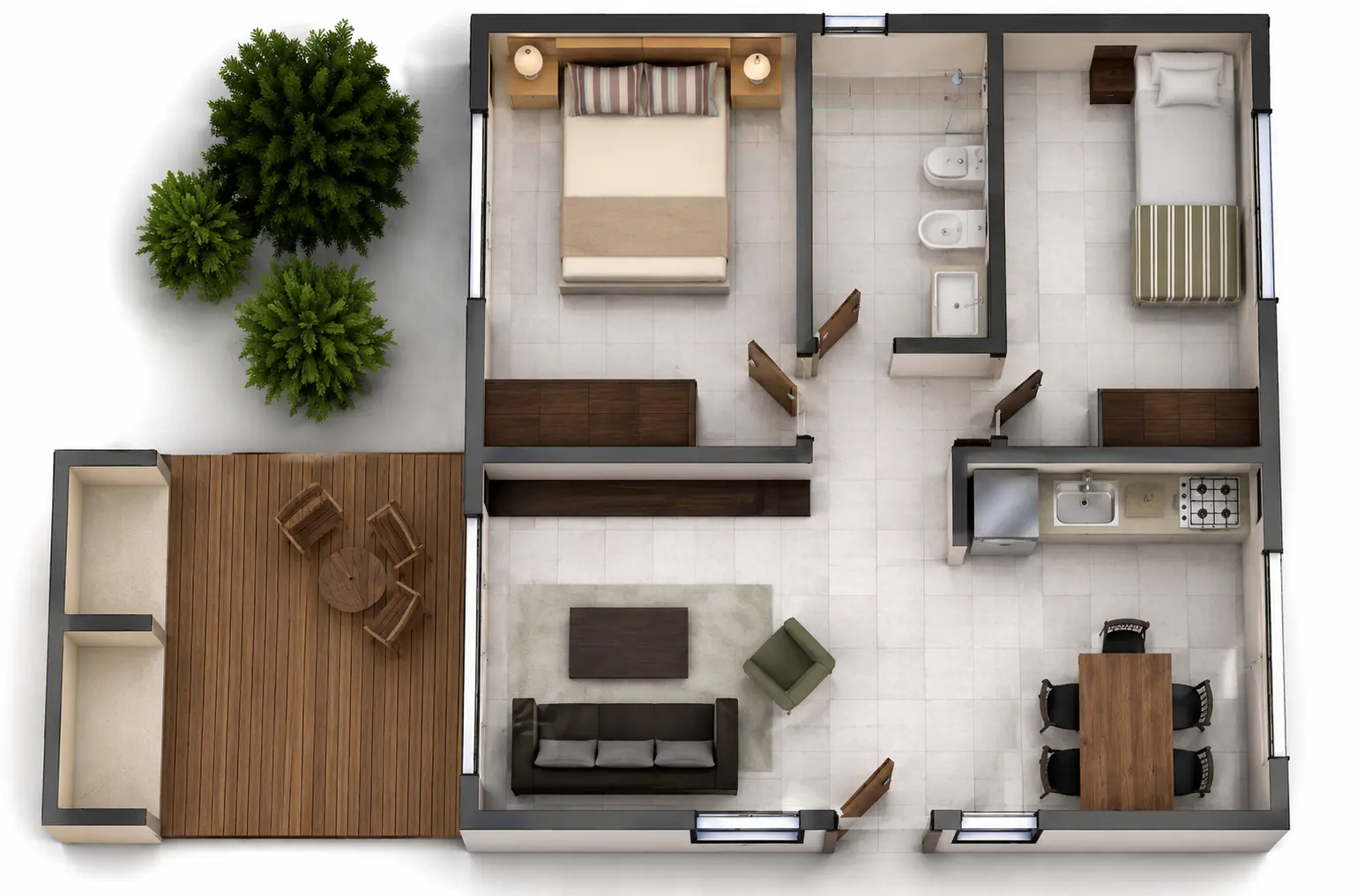 Plano de obra del proyecto 45ep-a