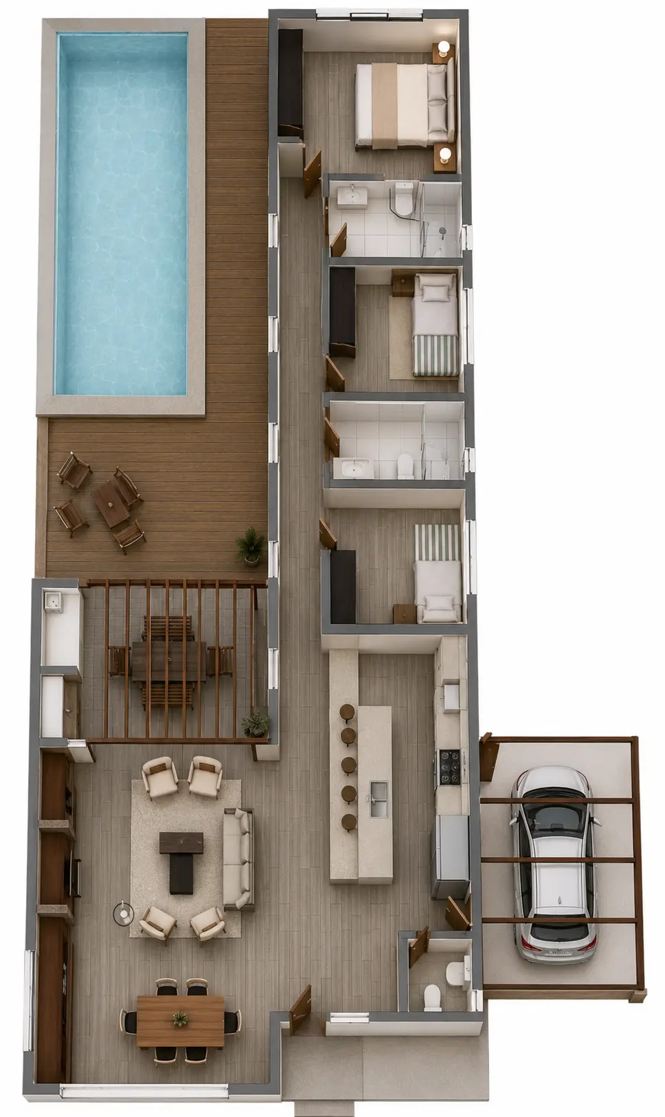 Plano de obra del proyecto 115p-a
