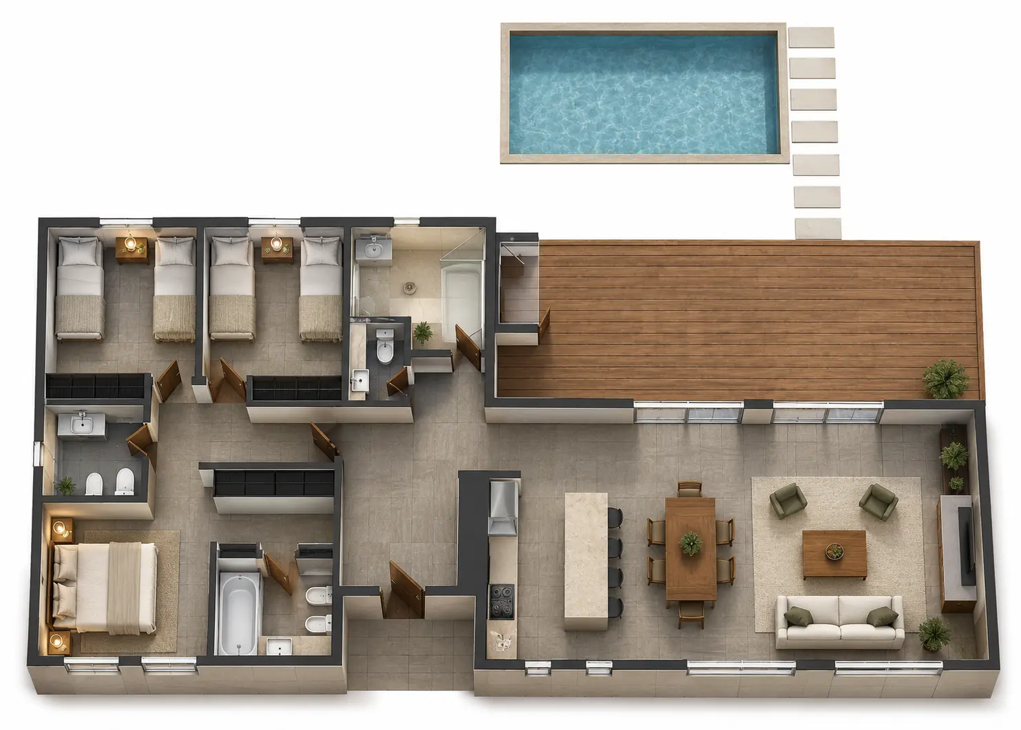 Plano de obra del proyecto 140p-c