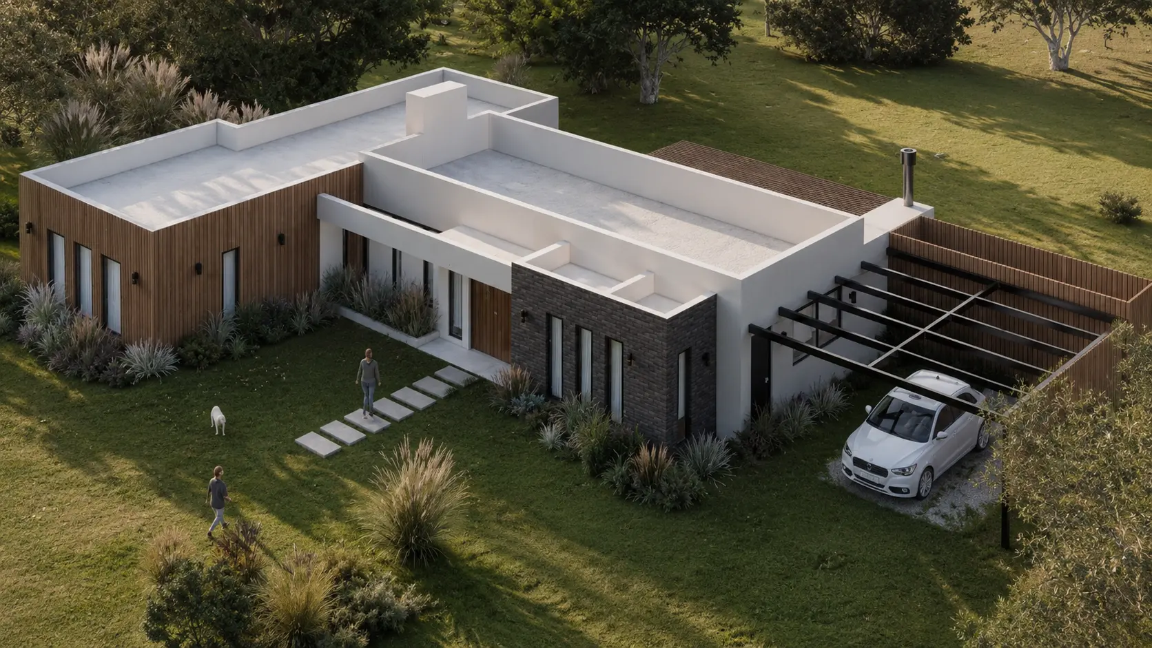 Proyecto 150p-c — 150m² Premium - vista 2