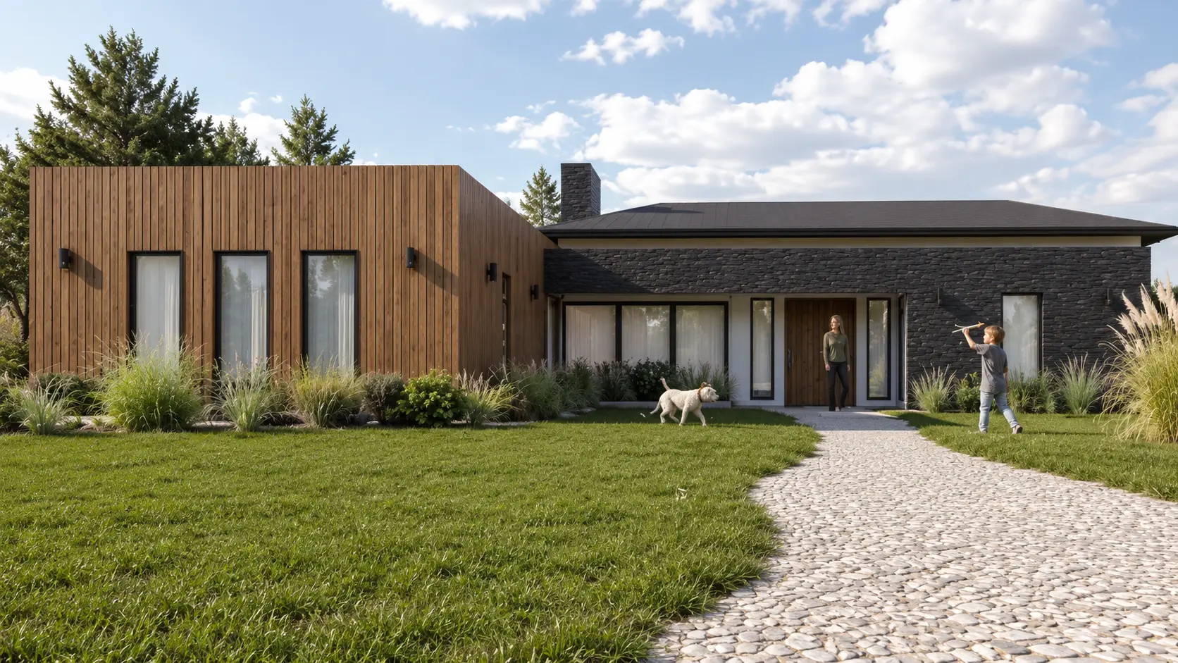 Proyecto 150p-d — 150m² Premium