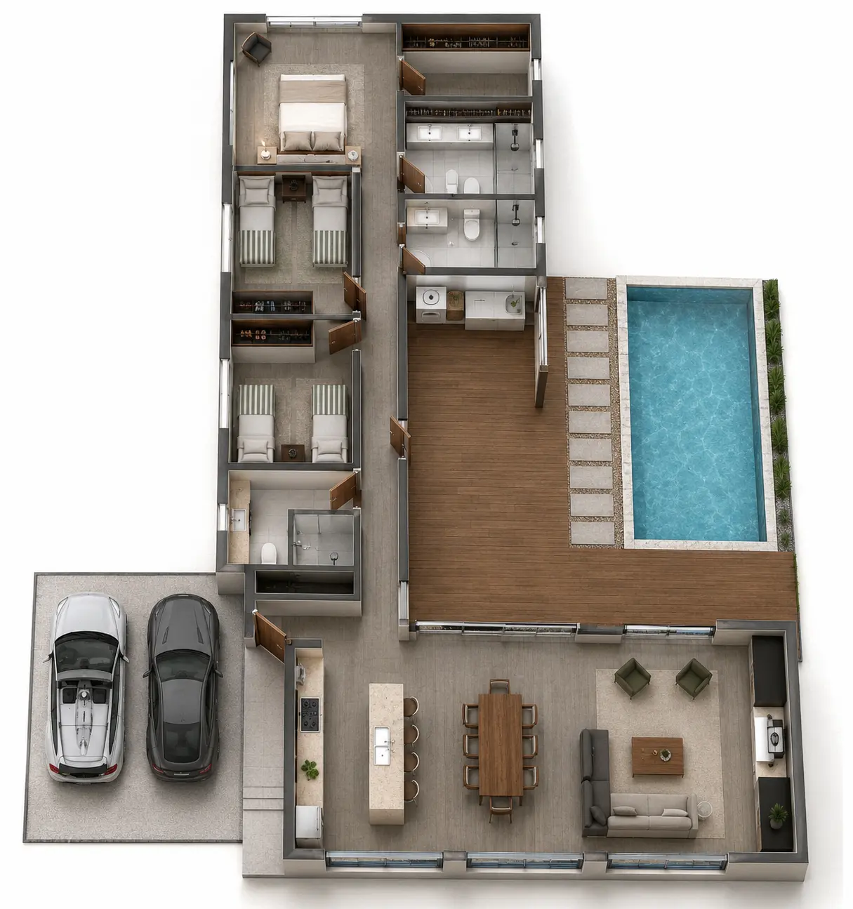Plano de obra del proyecto 150p-k