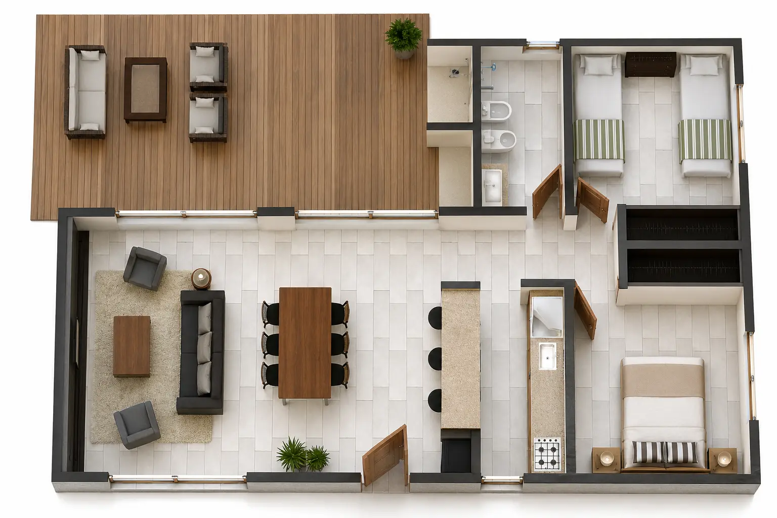 Plano de obra del proyecto 70p-a