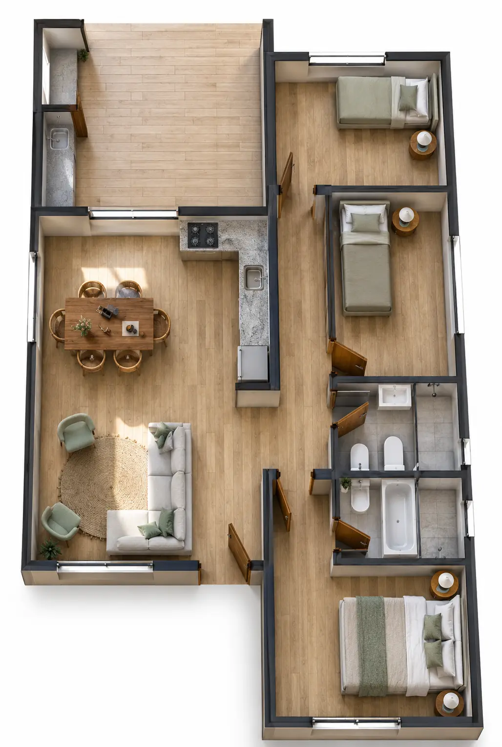 Plano de obra del proyecto 85p-a