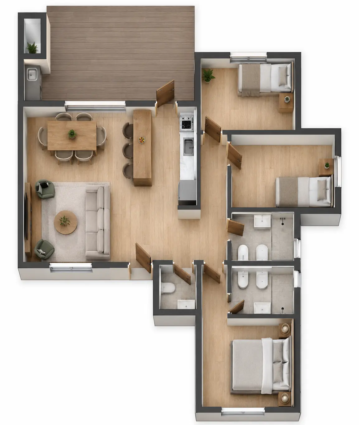 Plano de obra del proyecto 90p-a